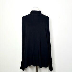 Majestic Filatures Deluxe Tee Shirt Long Sleeve Turtleneck Pullover Sweatshirt